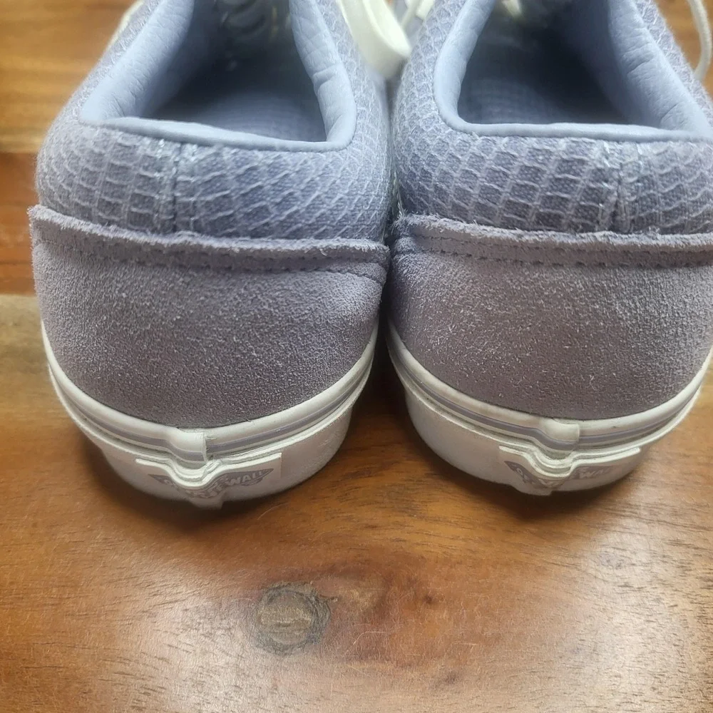 Vans‎ Shoes Mens Size 7 Purple Old Skool Mesh Suede Low Top Skate Womens 8.5